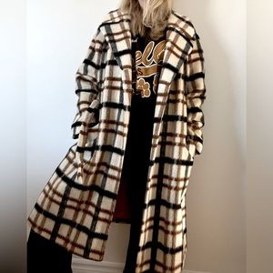 Stunning Wool Wrap Coat